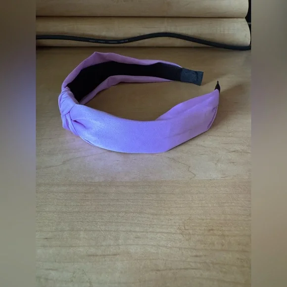 Purple headband for girls and women - Picture 2 of 3